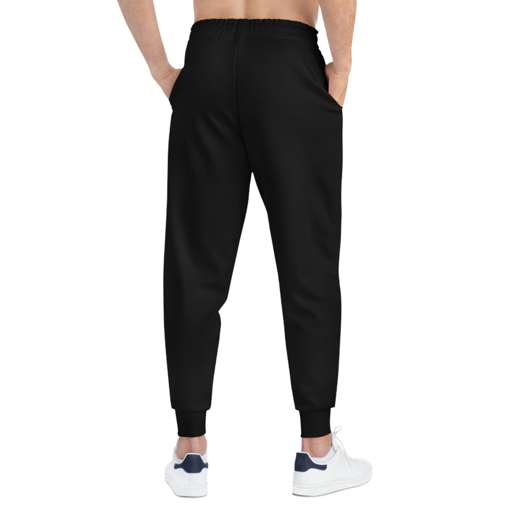 Gold Lantern Athletic Joggers — Black Casual Track Pants