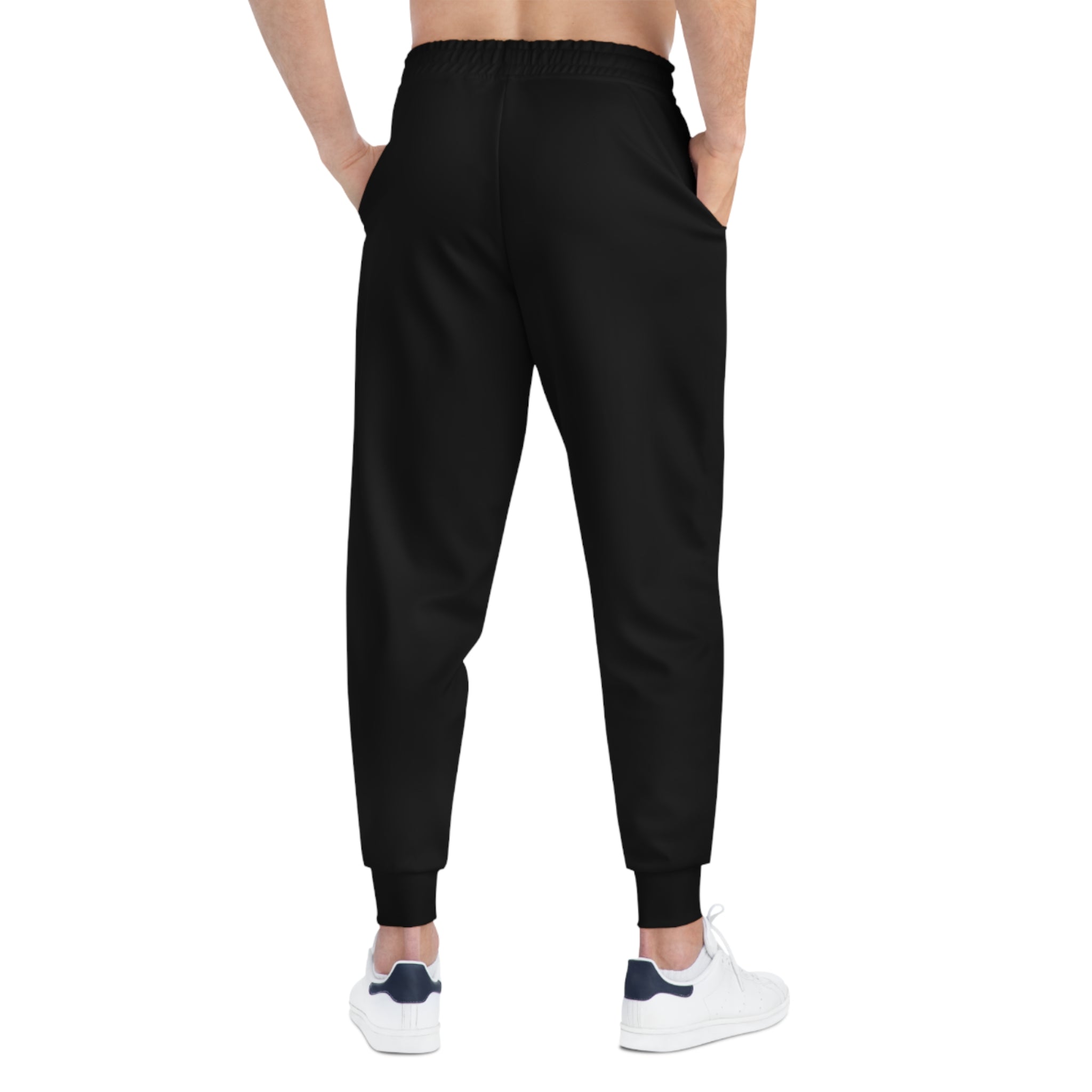 Gold Lantern Athletic Joggers — Black Casual Track Pants